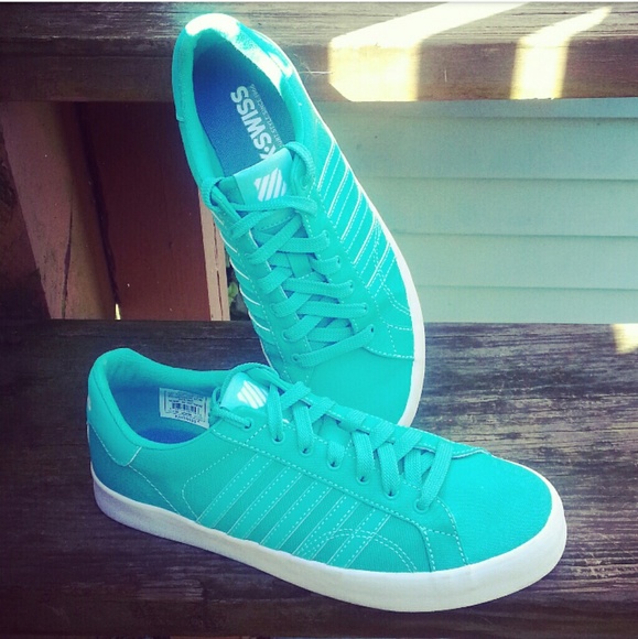 K-Swiss Shoes - Teal K Swiss Sneakers